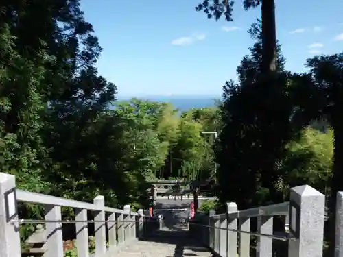 大島神社の景色