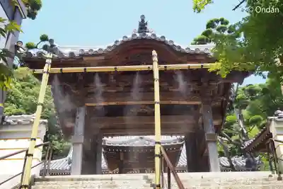 福祥寺（須磨寺）の山門・神門