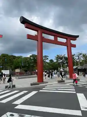 鶴岡八幡宮の鳥居