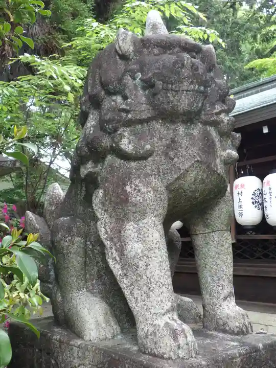 御霊神社(上御霊神社)の狛犬