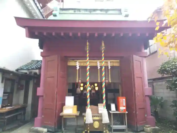 笠間稲荷神社 東京別社の本殿・本堂