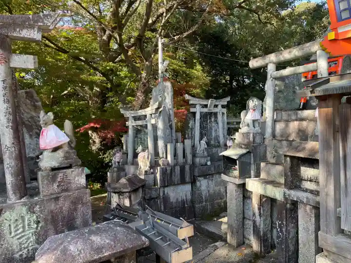 伏見稲荷大社二ノ峰(中之社神蹟・青木大神)(京都府)