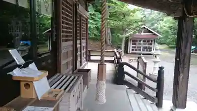 義經神社の本殿・本堂