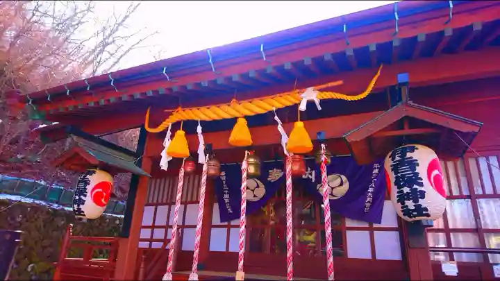 伊香保神社の本殿・本堂