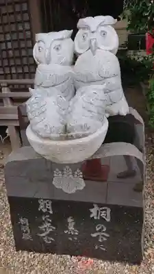 池袋御嶽神社の狛犬