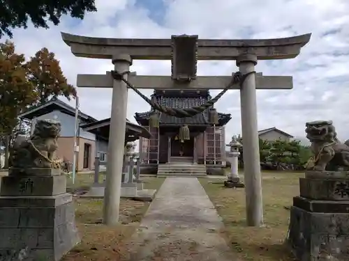 加積郷神社の鳥居