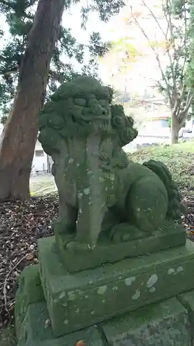 八幡神社の狛犬