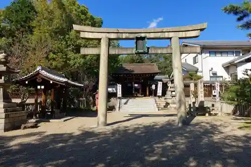 離宮八幡宮の鳥居