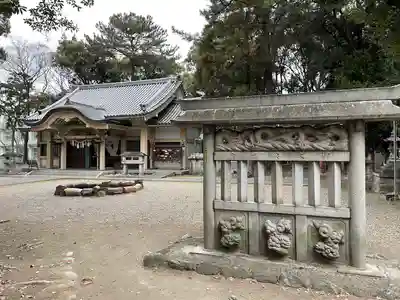 漆部神社の本殿・本堂