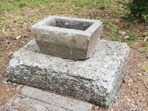 北龍神社の手水舎
