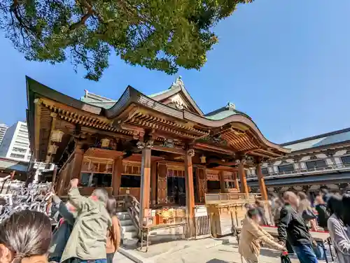 湯島天満宮の本殿・本堂