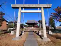 神明神社(上中町中)の鳥居