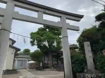 高木神社の鳥居