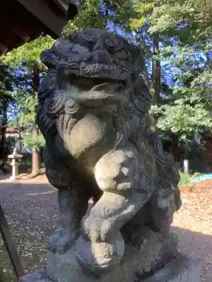 神明社(宮浦)の狛犬