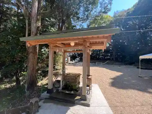 奈古神社の手水