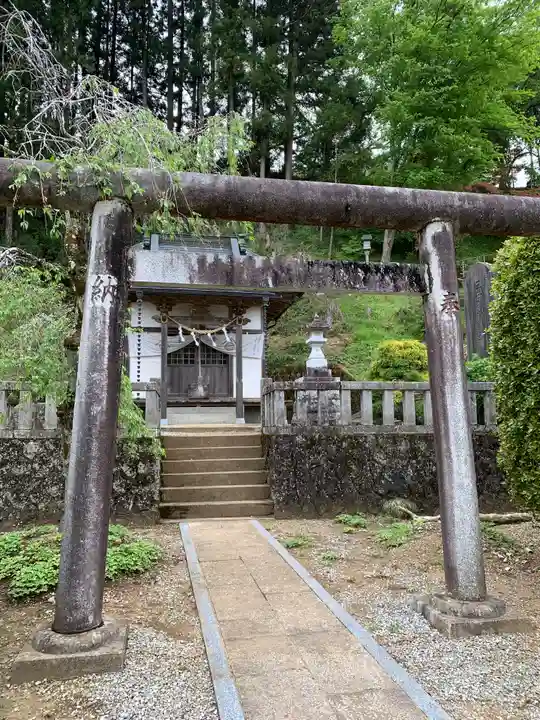 御嶽山神社の鳥居