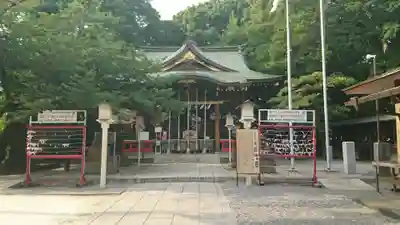 鎮守氷川神社の本殿・本堂