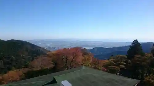 大山阿夫利神社の景色