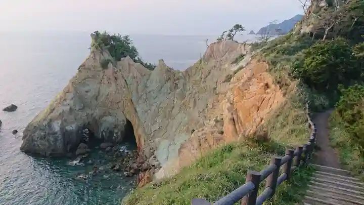 黄金神社の景色