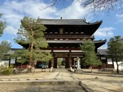萬福寺の山門・神門