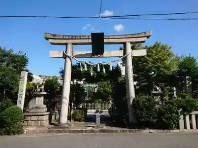 徳王稲荷社・金刀比羅社の鳥居