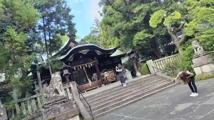 岡崎神社の本殿・本堂