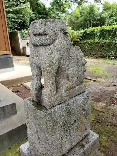 寄八幡神社の狛犬