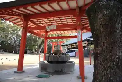 長田神社の手水舎