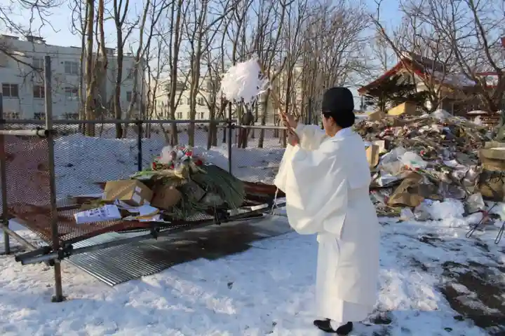 釧路一之宮 厳島神社のお祭り