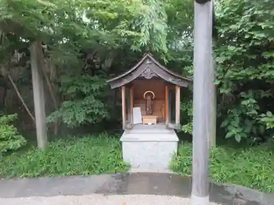 鉄道神社の地蔵
