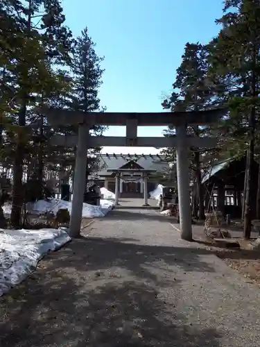 岩見澤神社の鳥居