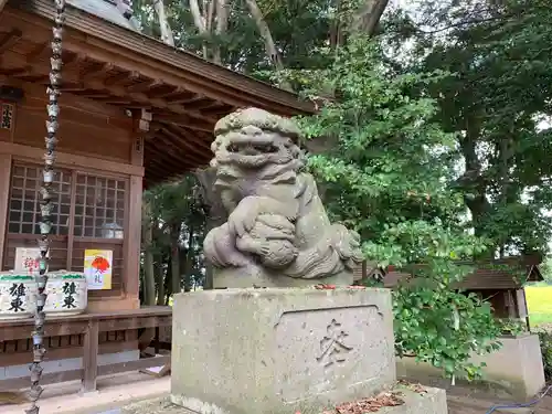 高椅神社の狛犬