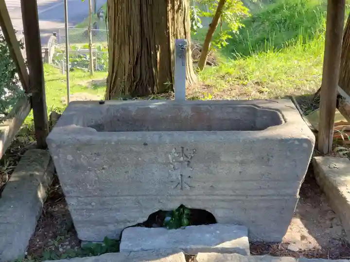 神谷山禅瀧寺の手水舎