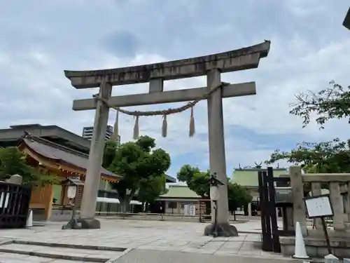 生國魂神社の鳥居