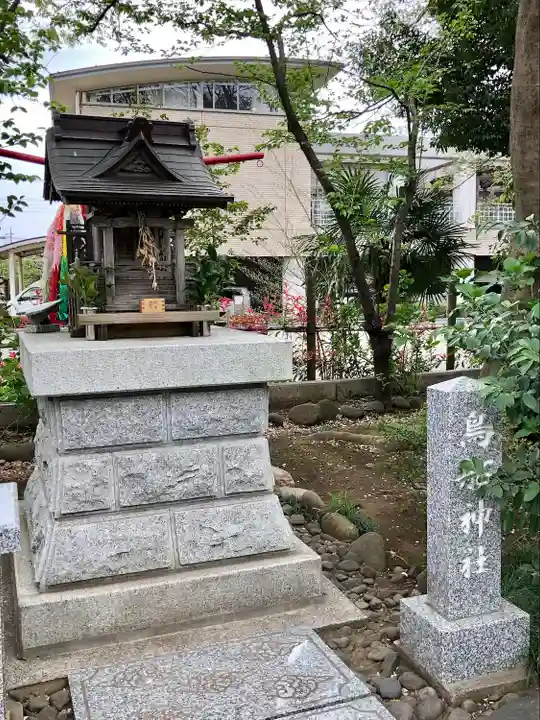 所澤神明社の末社・摂社