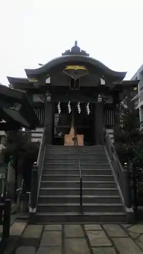 神楽坂若宮八幡神社の本殿・本堂