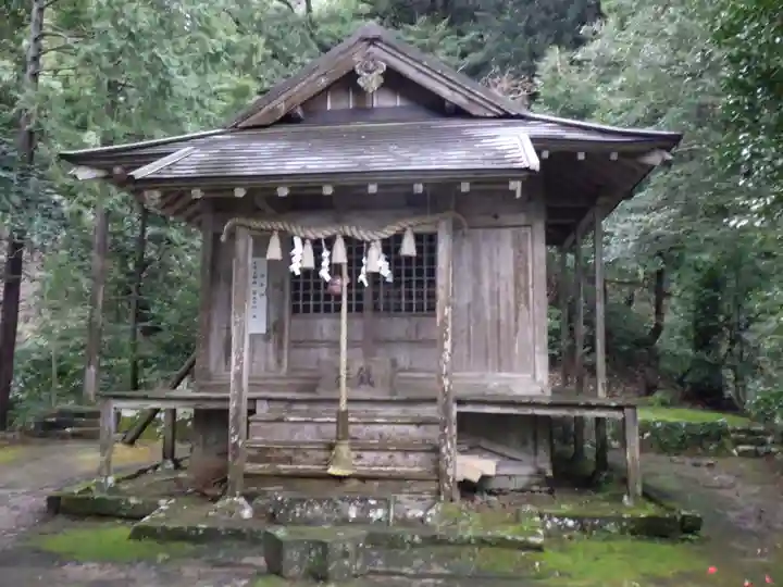 茂宇気神社の本殿・本堂