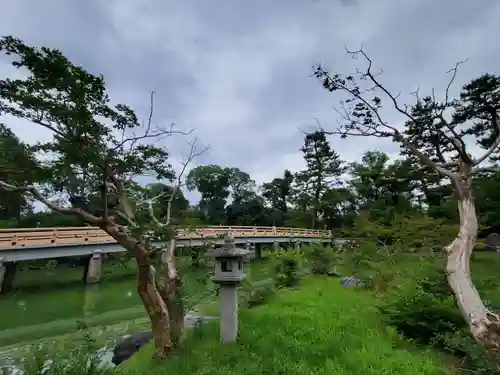 嚴島神社 (京都御苑)の庭園