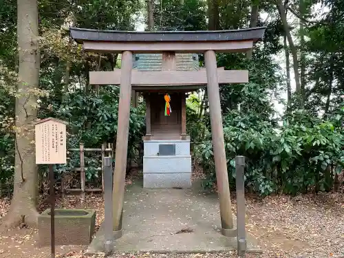 岩槻久伊豆神社の末社・摂社