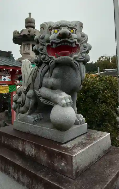 一乗院(身代不動尊) の狛犬