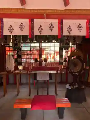 阿部野神社の本殿・本堂