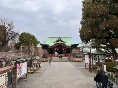 亀戸天神社の本殿・本堂