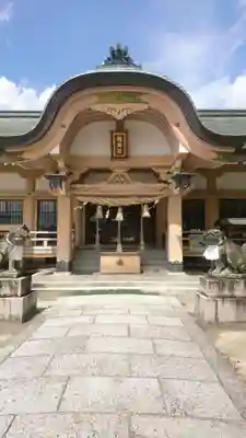 龍田神社の本殿・本堂