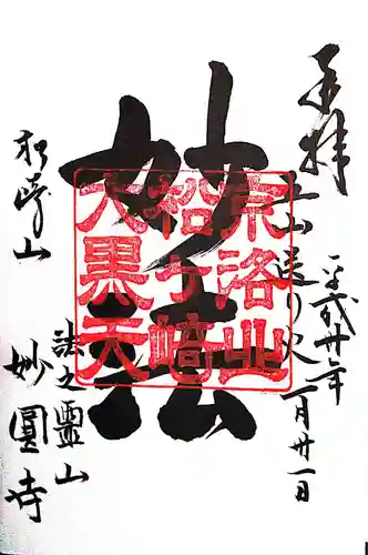 松ヶ崎大黒天 妙圓寺（妙円寺）(京都府)