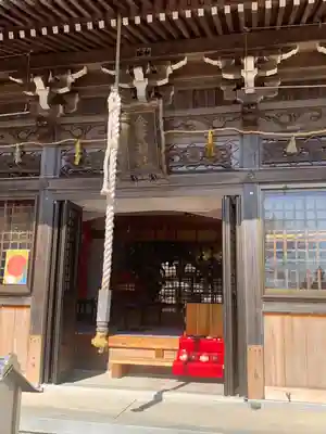金井神社の本殿・本堂