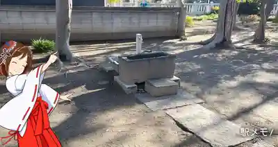 稲荷神社の手水舎