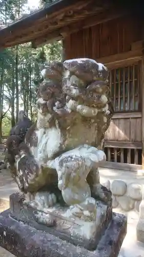 大山神社の狛犬