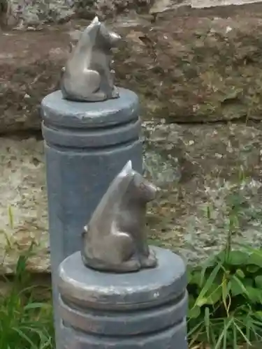 西向天神社の狛犬