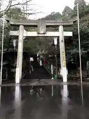 八幡朝見神社の鳥居