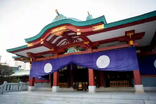 日枝神社の本殿・本堂